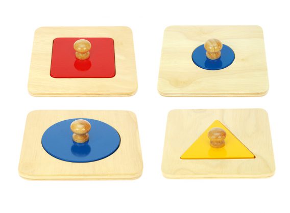 Single shape puzzle set